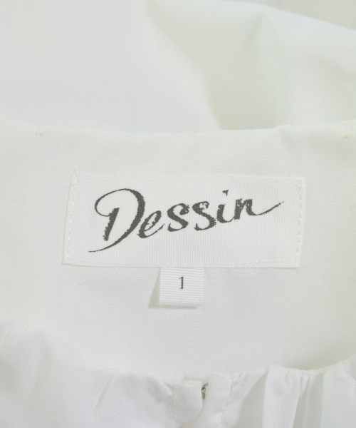 Dessin（デッサン）カジュアルシャツ 白 サイズ:1(S位) レディース/2200621510225