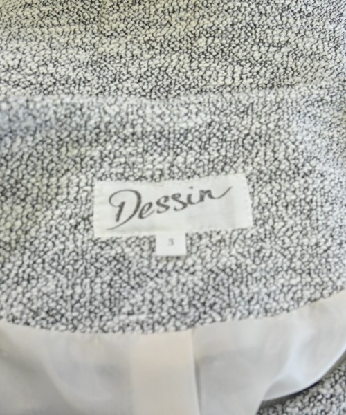 Dessin（デッサン）ノーカラージャケット グレー サイズ:3(L位) レディース/2200620244114