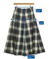 Dessin（デッサン）ロング・マキシ丈スカート グレー サイズ:0(XS位) レディース/2200638802177