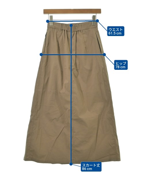 Dessin（デッサン）ロング・マキシ丈スカート ベージュ サイズ:1(S位) レディース/2200628219053