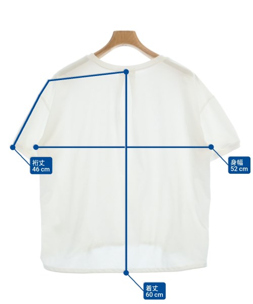 Dessin（デッサン）Tシャツ・カットソー 白 サイズ:1(S位) レディース/2200621573015