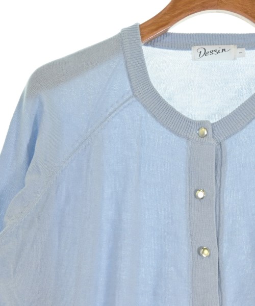 Dessin（デッサン）カーディガン 青 サイズ:1(S位) レディース/2200613127035
