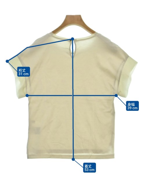 Dessin（デッサン）Tシャツ・カットソー ベージュ サイズ:0(XS位) レディース/2200613827133