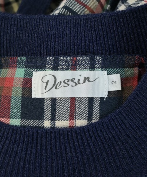Dessin（デッサン）ニット・セーター 紺 サイズ:2(M位) レディース/2200614432022