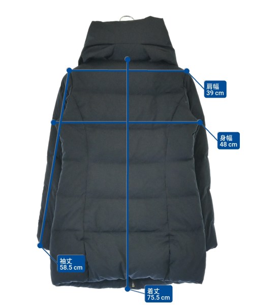 Dessin（デッサン）ダウンコート 紺 サイズ:0(XS位) レディース/2200616339015