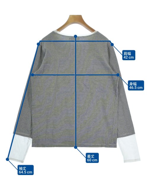 Dessin（デッサン）Tシャツ・カットソー 黒 サイズ:2(M位) レディース/2200617211037