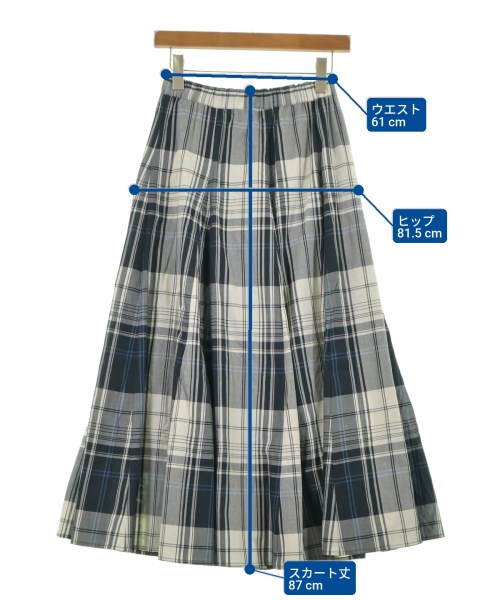 Dessin（デッサン）ロング・マキシ丈スカート 紺 サイズ:1(S位) レディース/2200617211099