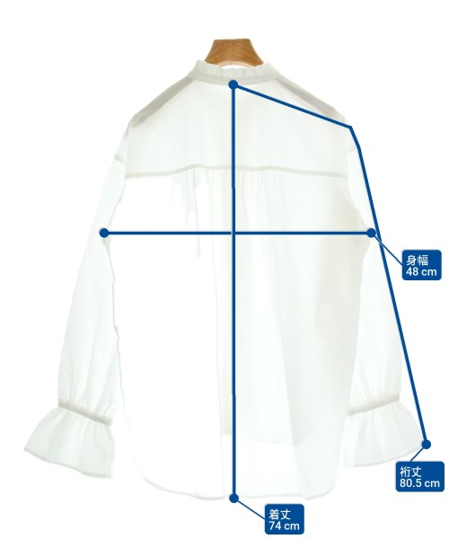 Dessin（デッサン）ブラウス 白 サイズ:2(M位) レディース/2200616671221