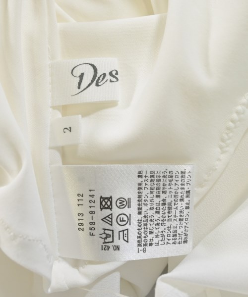 Dessin（デッサン）ブラウス 白 サイズ:2(M位) レディース/2200607036046