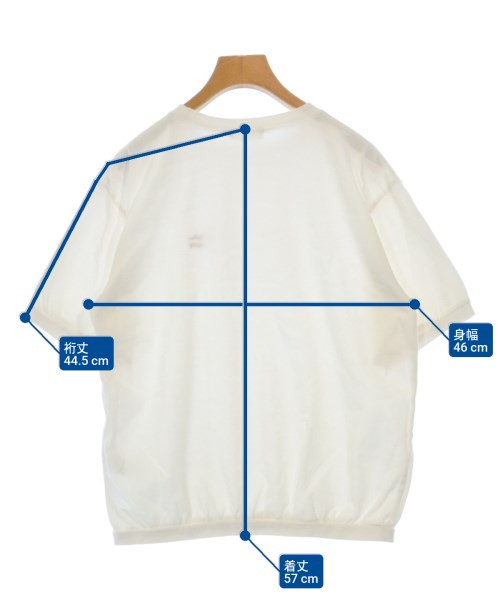 Dessin（デッサン）Tシャツ・カットソー 白 サイズ:2(M位) レディース/2200608719177