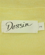 Dessin（デッサン）ニット・セーター 黄 サイズ:2(M位) レディース/2200613562027