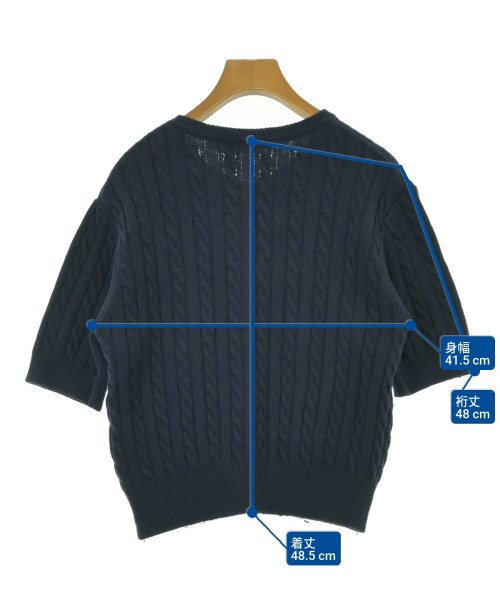 Dessin（デッサン）カーディガン 紺 サイズ:1(S位) レディース/2200667742147