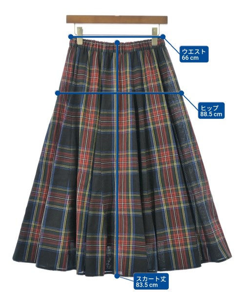 Dessin（デッサン）ロング・マキシ丈スカート 黒 サイズ:2(M位) レディース/2200667742154