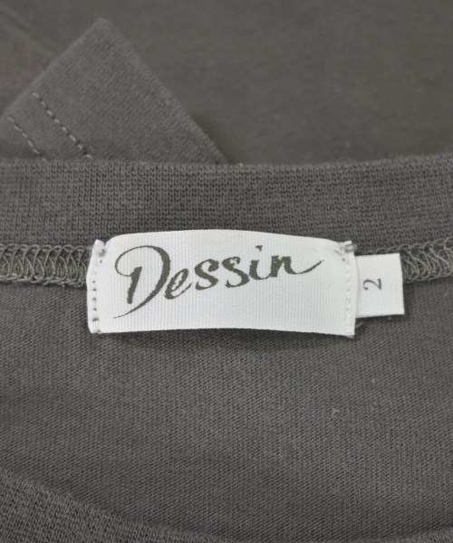 Dessin（デッサン）Tシャツ・カットソー グレー サイズ:2(M位) レディース/2200674818026