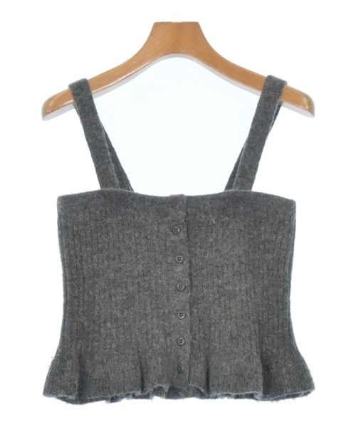 Dessin(デッサン)ベスト/ノースリーブ グレー サイズ:2(M位)/2200674818118
