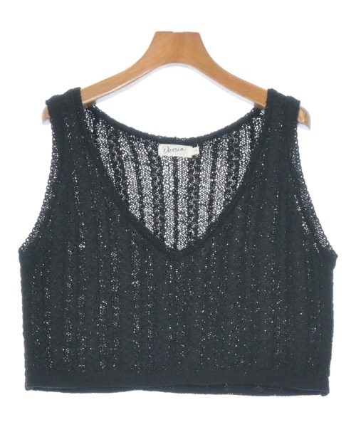 Dessin(デッサン)ベスト 黒 サイズ:2(M位)/2200674818125