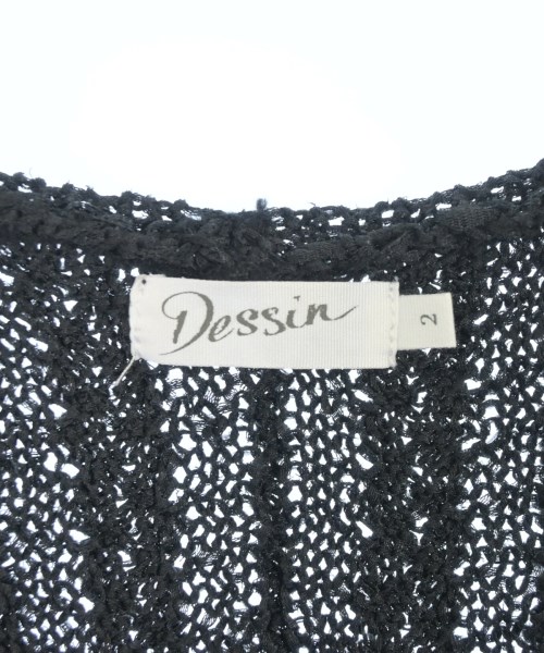 Dessin（デッサン）ベスト 黒 サイズ:2(M位) レディース/2200674818125