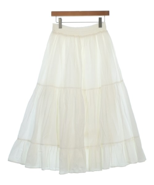 Dessin（デッサン）ロング・マキシ丈スカート 白 サイズ:2(M位) レディース/2200674818194