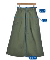 Dessin（デッサン）ロング・マキシ丈スカート カーキ サイズ:3(L位) レディース/2200674818262