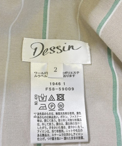 Dessin（デッサン）シャツワンピース グレー サイズ:2(M位) レディース/2200700168064
