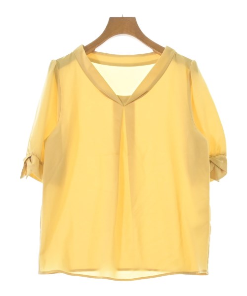 Dessin(デッサン)ブラウス 黄 サイズ:1(S位)/2200650698130