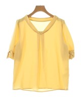 Dessin（デッサン）ブラウス 黄 サイズ:1(S位) レディース/2200650698130