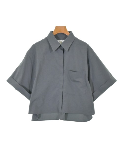 Dessin(デッサン)カジュアルシャツ グレー サイズ:2(M位)/2200649435029
