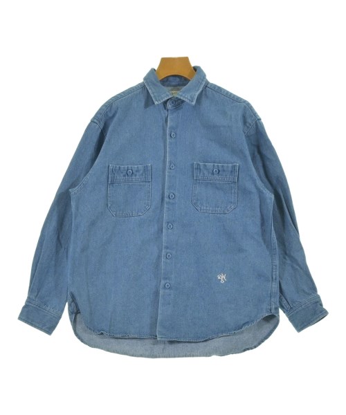 Dessin(デッサン)カジュアルシャツ 青 サイズ:2(M位)/2200649435227