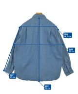 Dessin（デッサン）カジュアルシャツ 青 サイズ:2(M位) レディース/2200649435227