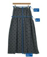 Dessin（デッサン）ロング・マキシ丈スカート グレー サイズ:3(L位) レディース/2200649435289