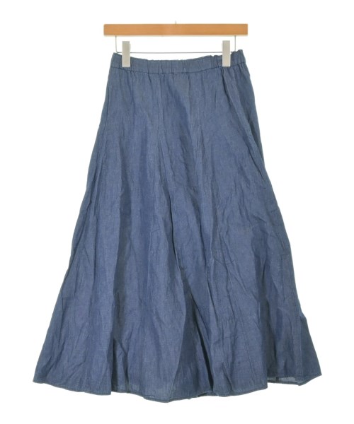 Dessin(デッサン)ロング・マキシ丈スカート 青 サイズ:2(M位)/2200649435326