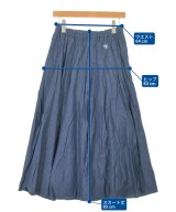 Dessin（デッサン）ロング・マキシ丈スカート 青 サイズ:2(M位) レディース/2200649435326