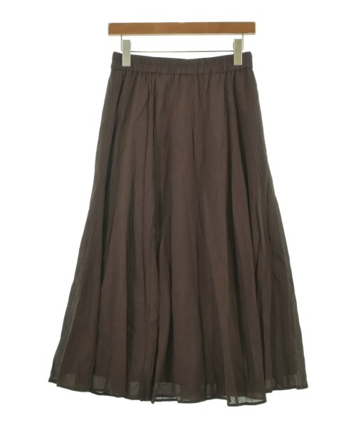 Dessin(デッサン)ロング・マキシ丈スカート 茶 サイズ:3(L位)/2200649435432