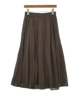 Dessin（デッサン）ロング・マキシ丈スカート 茶 サイズ:3(L位) レディース/2200649435432