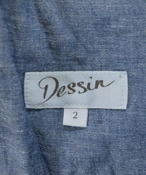 Dessin（デッサン）シャツワンピース 紺 サイズ:-(M位) レディース/2200649435470