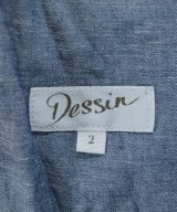 Dessin（デッサン）シャツワンピース 紺 サイズ:-(M位) レディース/2200649435470