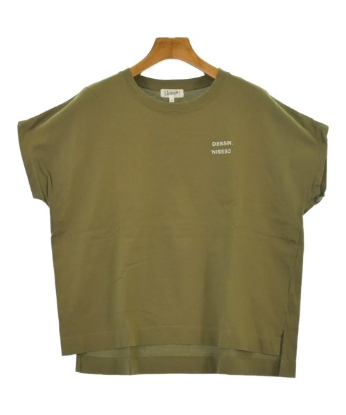 Dessin(デッサン)Tシャツ・カットソー カーキ サイズ:2(M位)/2200649435548