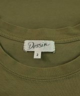Dessin（デッサン）Tシャツ・カットソー カーキ サイズ:2(M位) レディース/2200649435548