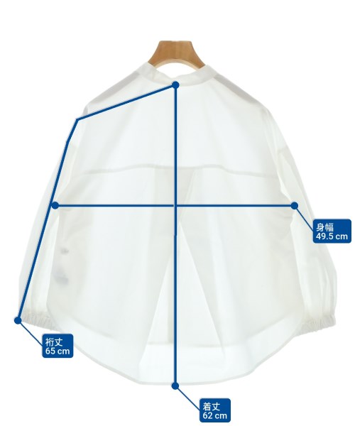 Dessin（デッサン）カジュアルシャツ 白 サイズ:2(M位) レディース/2200649435579