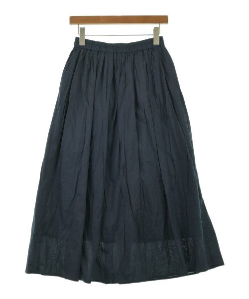 Dessin(デッサン)ロング・マキシ丈スカート 紺 サイズ:2(M位)/2200651475136