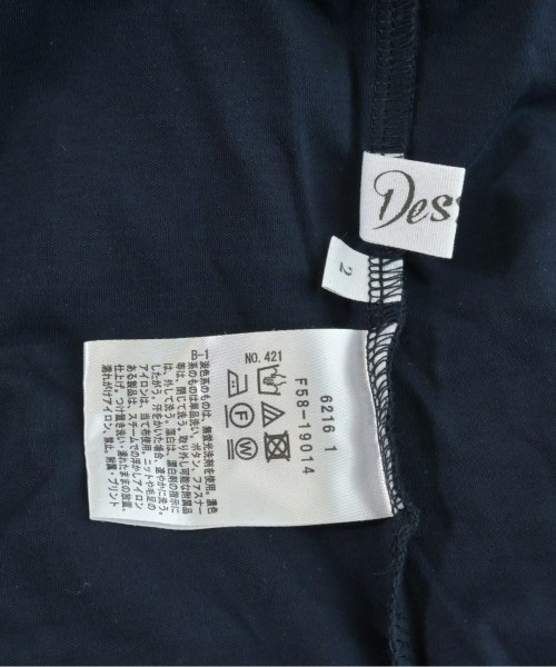 Dessin（デッサン）Tシャツ・カットソー 紺 サイズ:2(M位) レディース/2200651475143