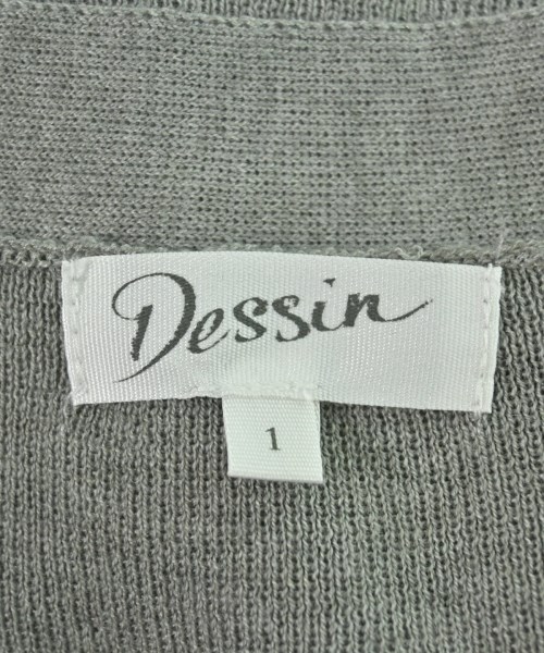 Dessin（デッサン）ベスト グレー サイズ:1(S位) レディース/2200652882100