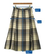 Dessin（デッサン）ロング・マキシ丈スカート 白 サイズ:3(L位) レディース/2200653802121