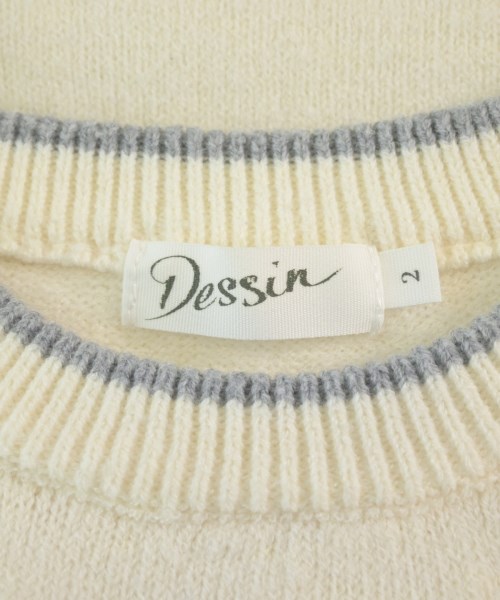 Dessin（デッサン）ニット・セーター 白 サイズ:2(M位) レディース/2200657024093