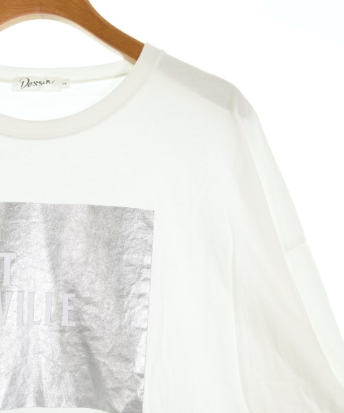 Dessin（デッサン）Tシャツ・カットソー 白 サイズ:2(M位) レディース/2200656978038