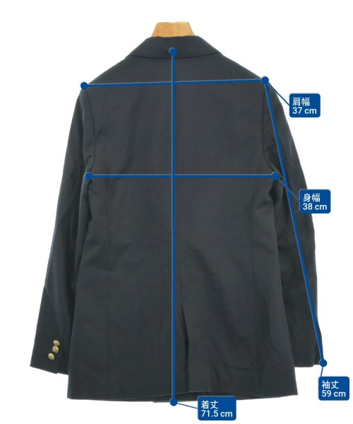 Dessin（デッサン）テーラードジャケット 紺 サイズ:3(L位) レディース/2200655261025