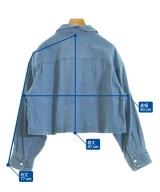 Dessin（デッサン）カジュアルシャツ 青 サイズ:3(L位) レディース/2200655261032