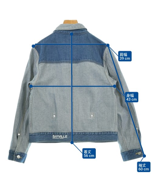Dessin（デッサン）デニムジャケット 青 サイズ:2(M位) レディース/2200655261049