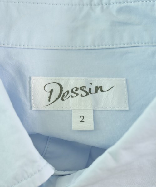 Dessin（デッサン）カジュアルシャツ 青 サイズ:2(M位) レディース/2200655261094