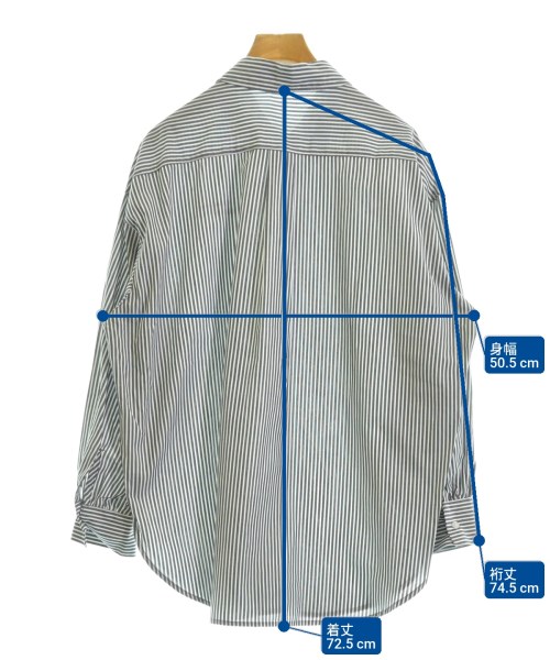 Dessin（デッサン）カジュアルシャツ グレー サイズ:3(L位) レディース/2200655261124